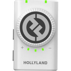 Hollyland Lark M2 Combo Kablosuz Mikrofon Sistemi (Beyaz)
