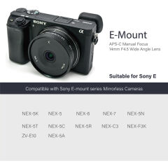 AstrHori 14mm f/4.5 APS-C Manuel Focus Lens (Sony E)