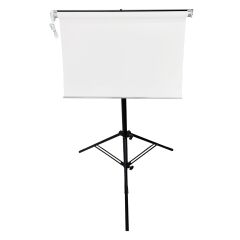 GDX Kumaş - Seyyar Vesikalık Beyaz Renk Fon Perde 135x200 cm