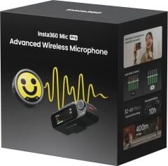 Insta360 Mic Pro Mikrofon (Tek Kişilik)