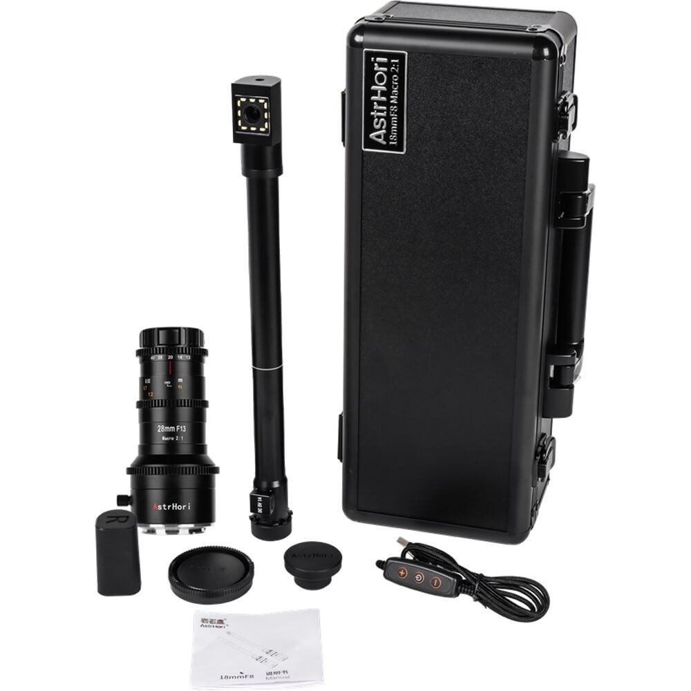 AstrHori 28mm f/13 FF MF 360° Rotating Macro Probe Lens (Sony E)