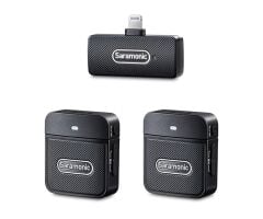 Saramonic Blink100 B4 IOS Uyumlu 2 Kişilik Kablosuz Yaka Mikrofonu (Teşhir Ürünü)