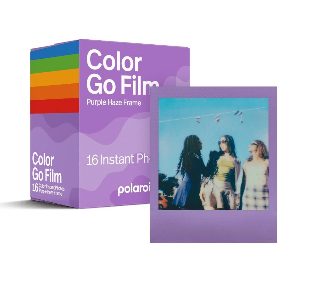 Polaroid Color Go Purple Haze Frame Edition Film 16 Poz (Ürt: 01-2025)