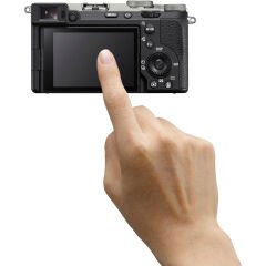 Sony A7C II Gövde (Silver)