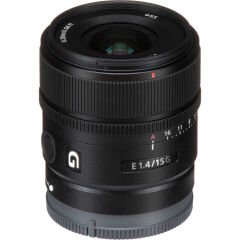 Sony E 15mm f/1.4 G Lens