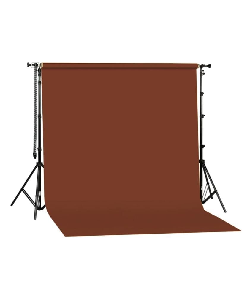 GDX Seyyar Kağıt Sonsuz Stüdyo Fon Perde (Chestnut) 2.70x11 Metre