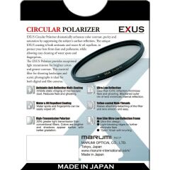 Marumi 82mm Exus CPL Filtre