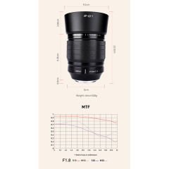 AstrHori 85mm f/1.8 Full Frame Autofocus Lens (Nikon Z)