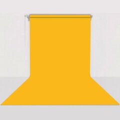 GDX Sabit (Tavan & Duvar) Kağıt Sonsuz Stüdyo Fon Perde (Deep Yellow) 2.70x11 Metre