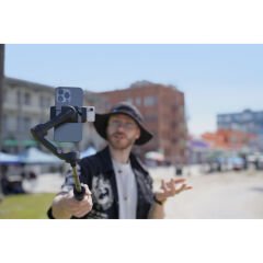 Hohem iSteady V3 AI Tracker Gimbal (Siyah)