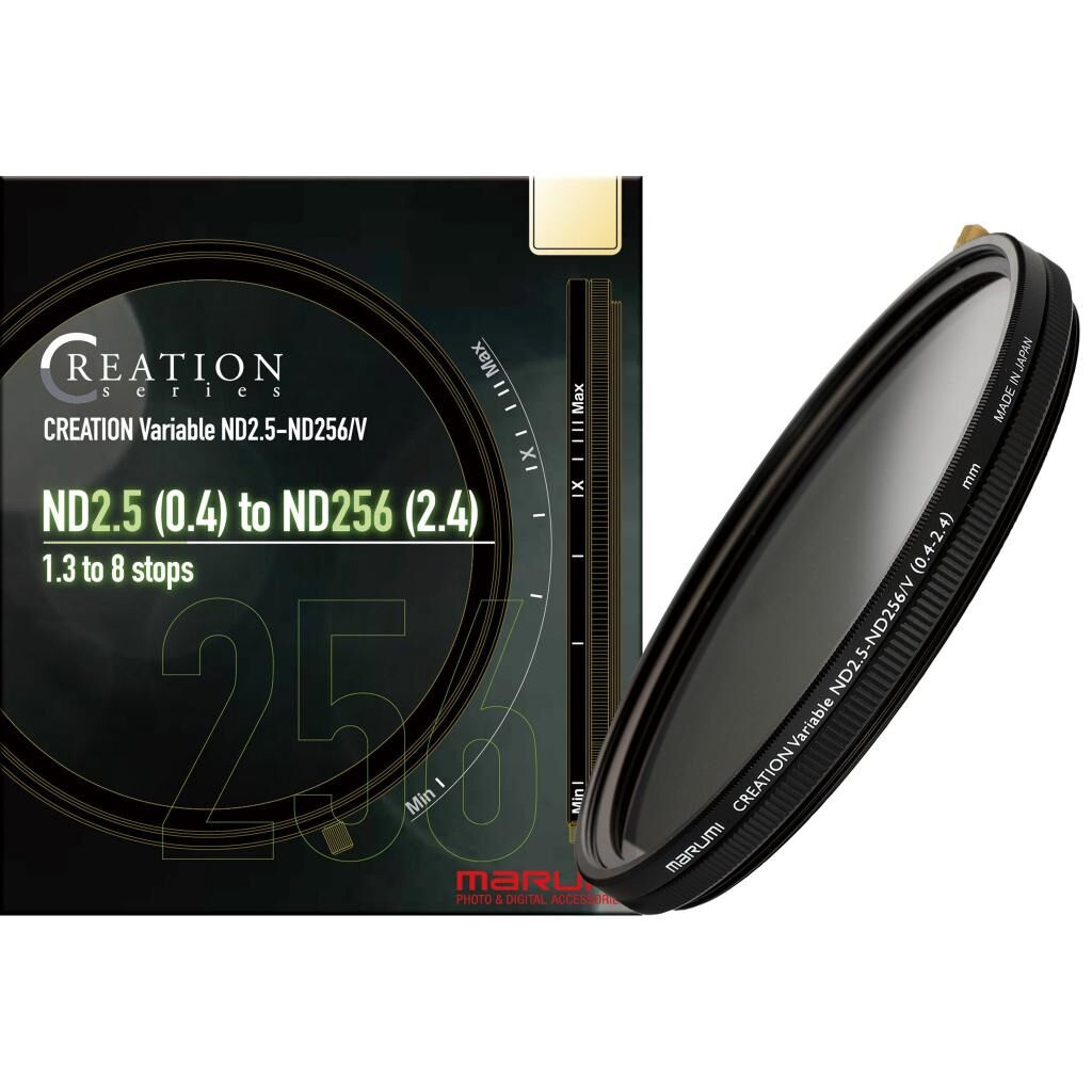 Marumi 82mm Creation Variable ND2.5-ND256/V Filtre