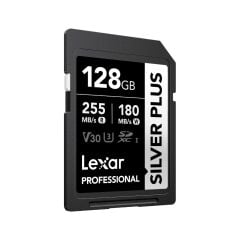 Lexar 128GB Silver Plus 255MB/s SDXC Hafıza Kartı
