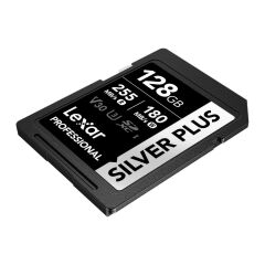 Lexar 128GB Silver Plus 255MB/s SDXC Kart