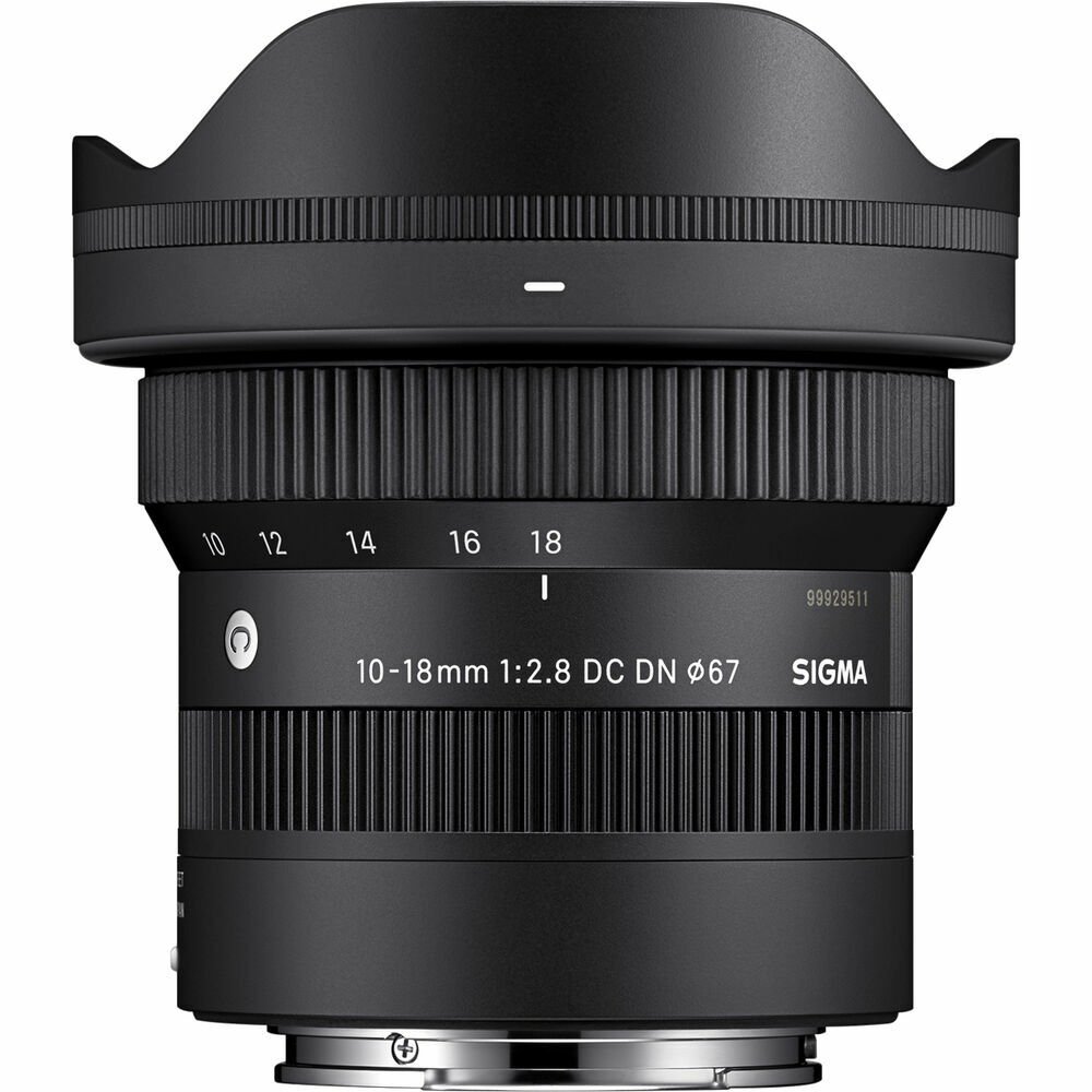 Sigma 10-18mm f/2.8 DC DN Contemporary Lens (Sony E) - Sigma Hatıra Bezi Hediyeli