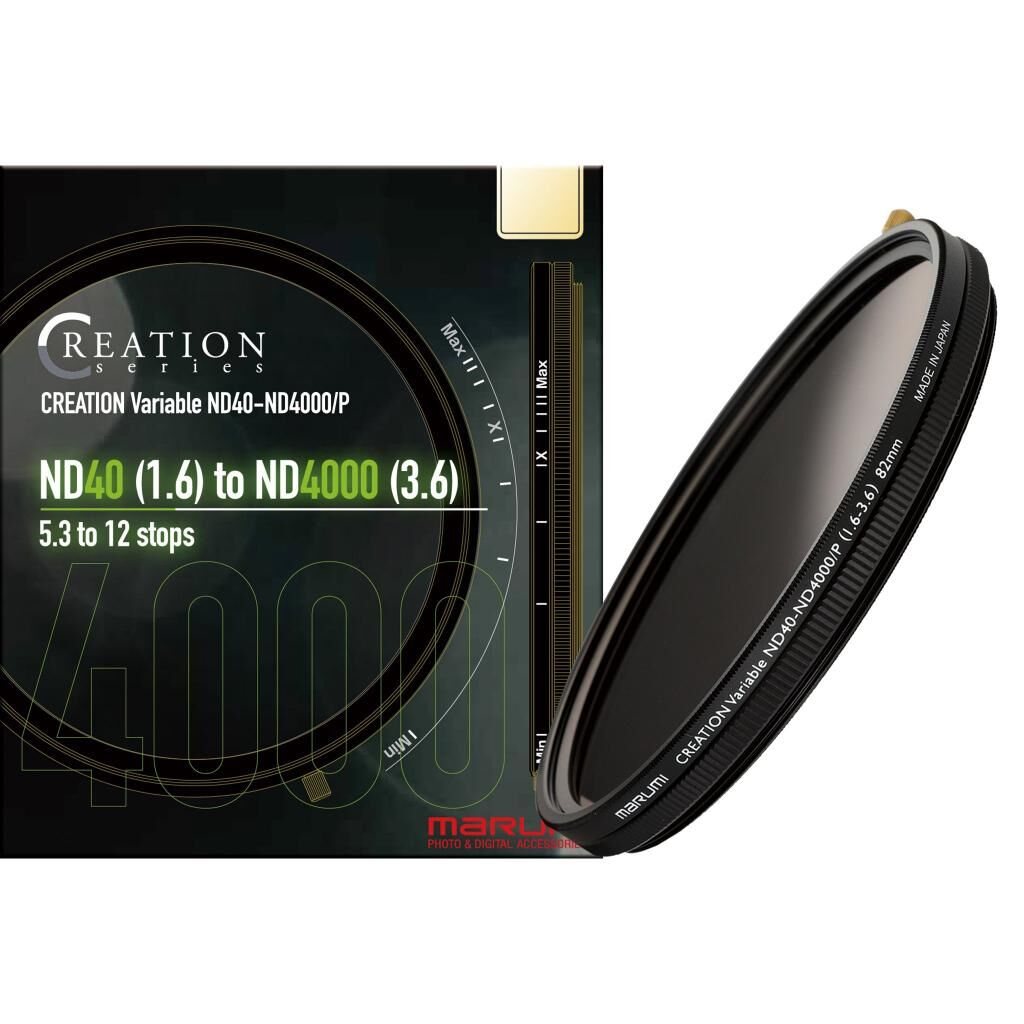 Marumi 82mm Creation Variable ND40-ND4000/P Filtre