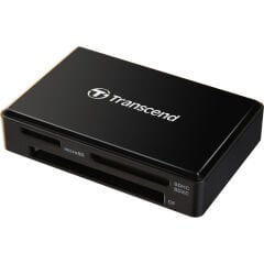 Transcend RDF8 USB 3.1 Gen1 SD/MicroSD/CF Kart Okuyucu (Siyah)