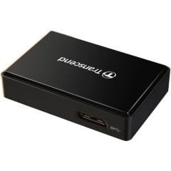 Transcend RDF8 USB 3.1 Gen1 SD/MicroSD/CF Kart Okuyucu (Siyah)