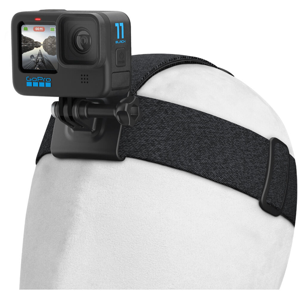 Gopro Kafa Bandı 2.0 + Pratik Kilit (Açık Paket)