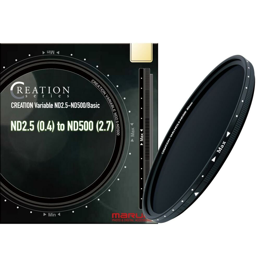 Marumi 82mm Creation Variable ND2.5-ND500/Basic Filtre