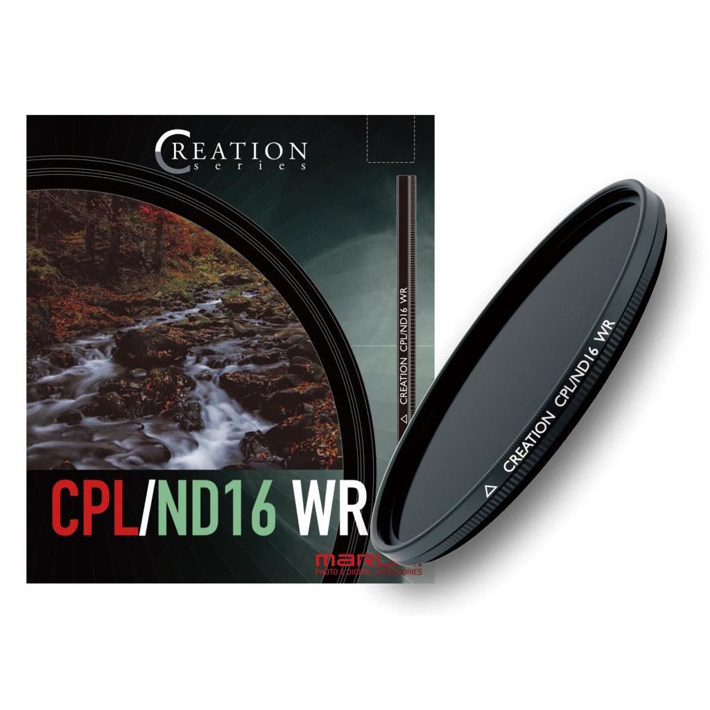 Marumi 77mm Creation CPL/ND16 WR Filtre
