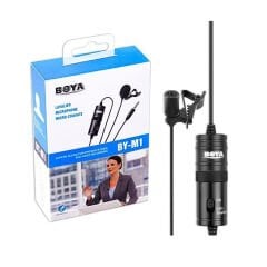Boya BY-M1 Kablolu Yaka Mikrofonu
