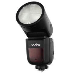 Godox V1 TTL Yuvarlak Kafa Bataryalı Tepe Flaş (Nikon)