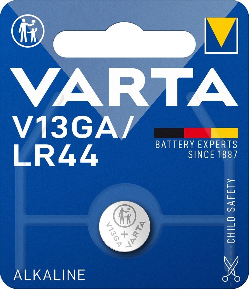 Varta V13GA LR44 Alkalin Pil (SKT: 10-2028)