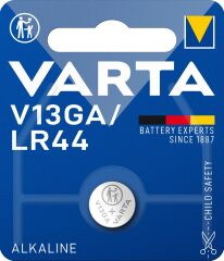 Varta V13GA LR44 Alkalin Pil (SKT: 12-2026)