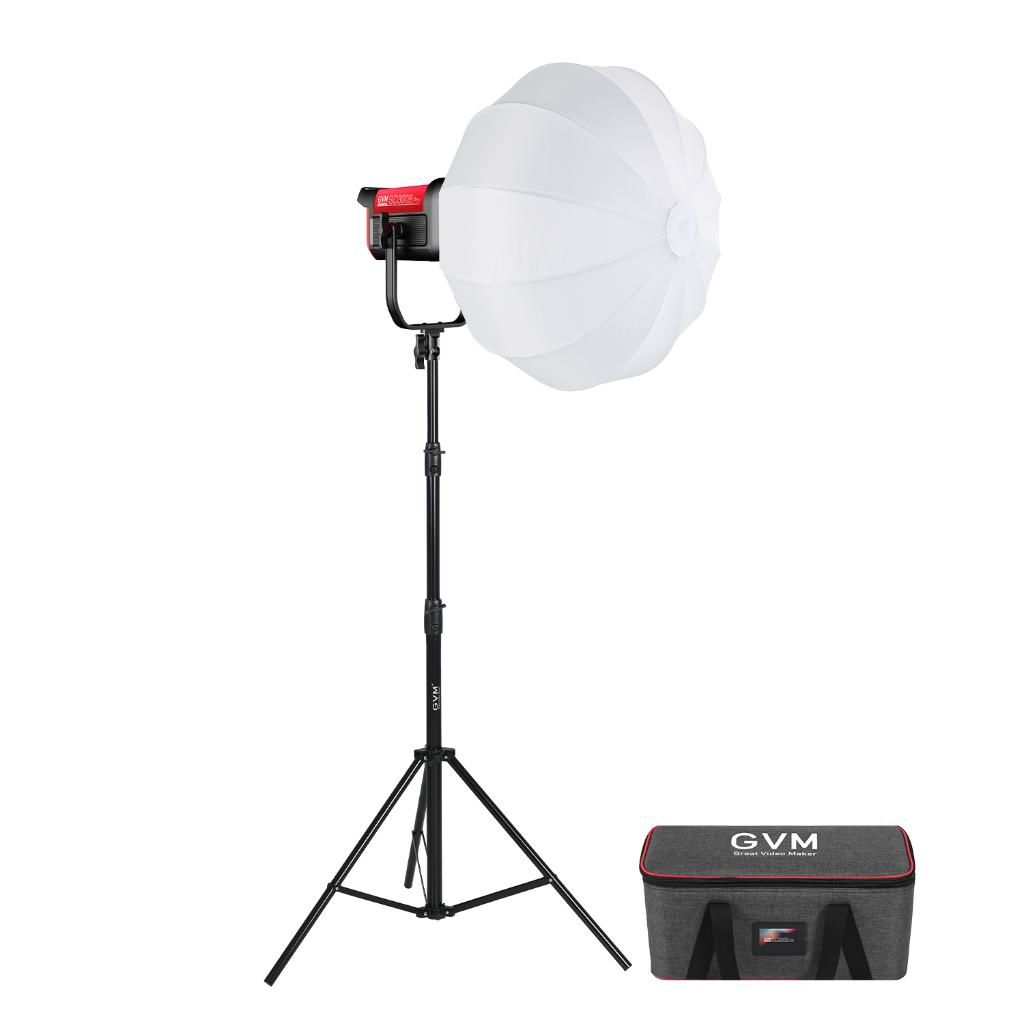 GVM PRO-SD300B 300W Bi-Color LED Video Işığı Lantern Softbox Seti