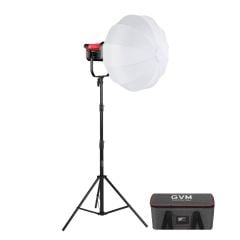 GVM PRO-SD300B 300W Bi-Color LED Video Işığı Lantern Softbox Seti
