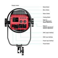 GVM PRO-SD300B 300W Bi-Color LED Video Işığı Lantern Softbox Seti