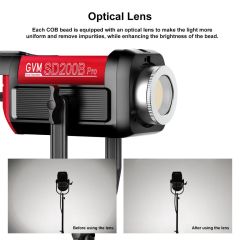 GVM PRO-SD300B 300W Bi-Color LED Video Işığı Lantern Softbox Seti