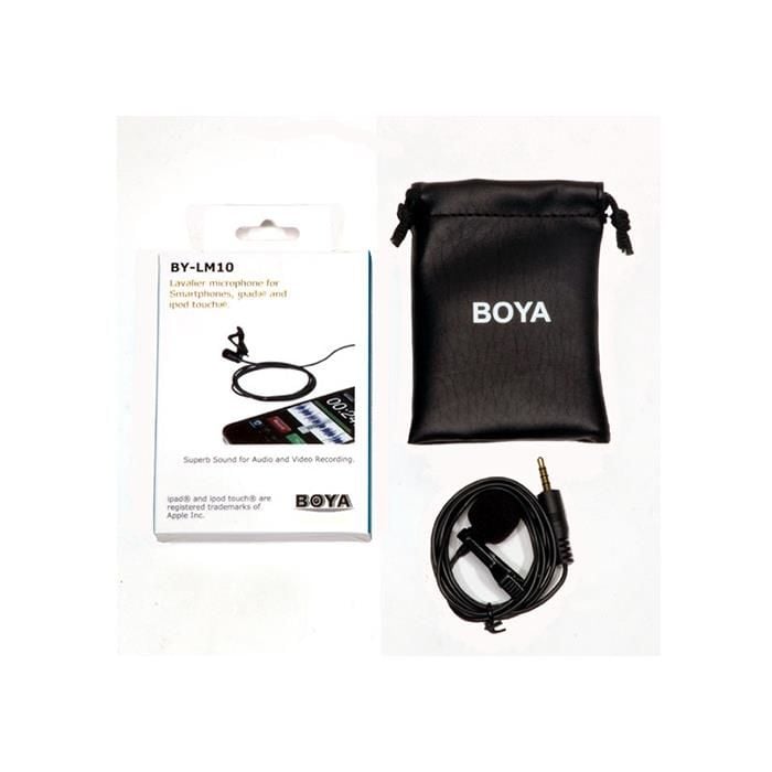 Boya BY-LM10 Telefon Mikrofonu (Açık Paket)