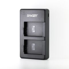 Sanger NP-FW50 Sony İkili USB Şarj Aleti (Fiş Adaptörü Hariç)