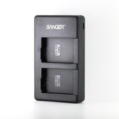 Sanger NP-FW50 Sony İkili USB Şarj Aleti (Fiş Adaptörü Hariç)