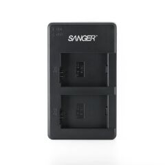 Sanger NP-FW50 Sony İkili USB Şarj Aleti (Fiş Adaptörü Hariç)