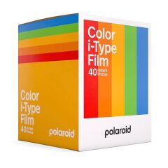 Polaroid Color i-Type Instant x40 Film 40 Poz (Ürt: 02-2025)