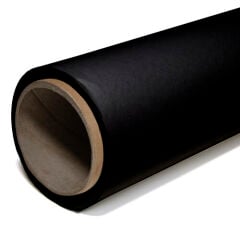 Gdx Kağıt Sonsuz Stüdyo Fon Perde (Black/Siyah) 2.70x11 Metre