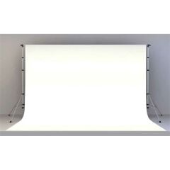 Visico Beyaz Stüdyo Kağıt Fon Perde 1.35x11m (Super White #93)