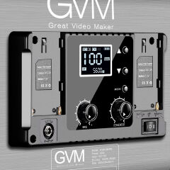 GVM 880RS-3L Panel LED 3’lü Işık Seti