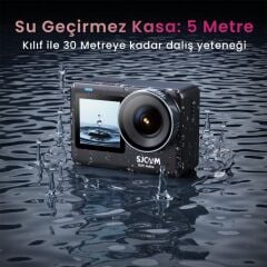 Sjcam SJ11 Active Dual Screen Aksiyon Kamerası Siyah