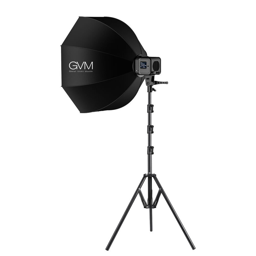 GVM SD80D Bi-Color LED Video Işığı Softbox Set
