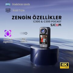 Sjcam C300 Mini Aksiyon Kamerası Siyah