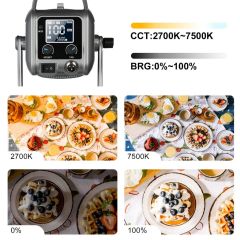 GVM PR150R RGB ve Bi-Color LED Video Işığı Softbox Set