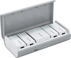 7Ryms iRay DW40 Dört Konuşmacılı Mini Kablosuz Mikrofonu Beyaz