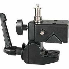 GVM Super Clamp with Reversible 1/4''-20 to 3/8''-16 Stud