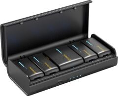 7Ryms iRay DW40 Dört Konuşmacılı Mini Kablosuz Mikrofonu Siyah