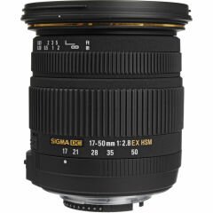 Sigma 17-50mm f/2.8 EX DC OS HSM Zoom Lens (Nikon) - Sigma Hatıra Bezi Hediyeli