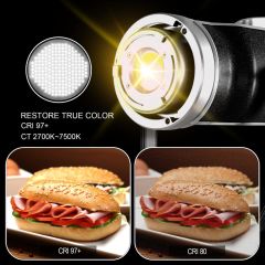 GVM SD200R RGB ve Bi-Color LED Video Işığı Softbox Set