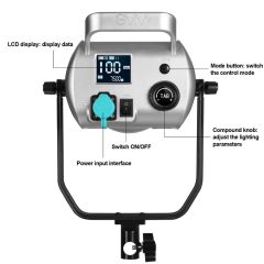 GVM SD200R RGB ve Bi-Color LED Video Işığı Softbox Set